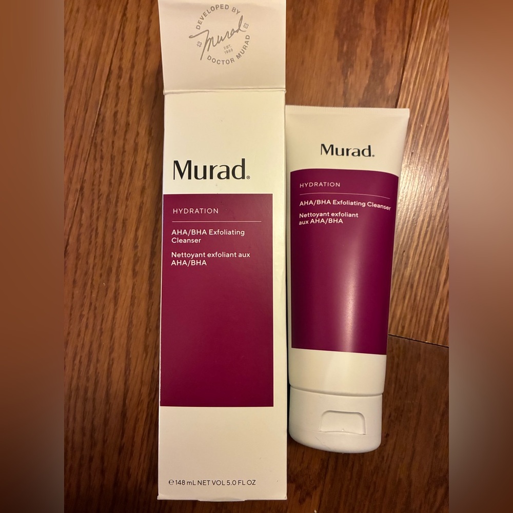 Murad AHA/BHA exfoliating cleanser 5oz